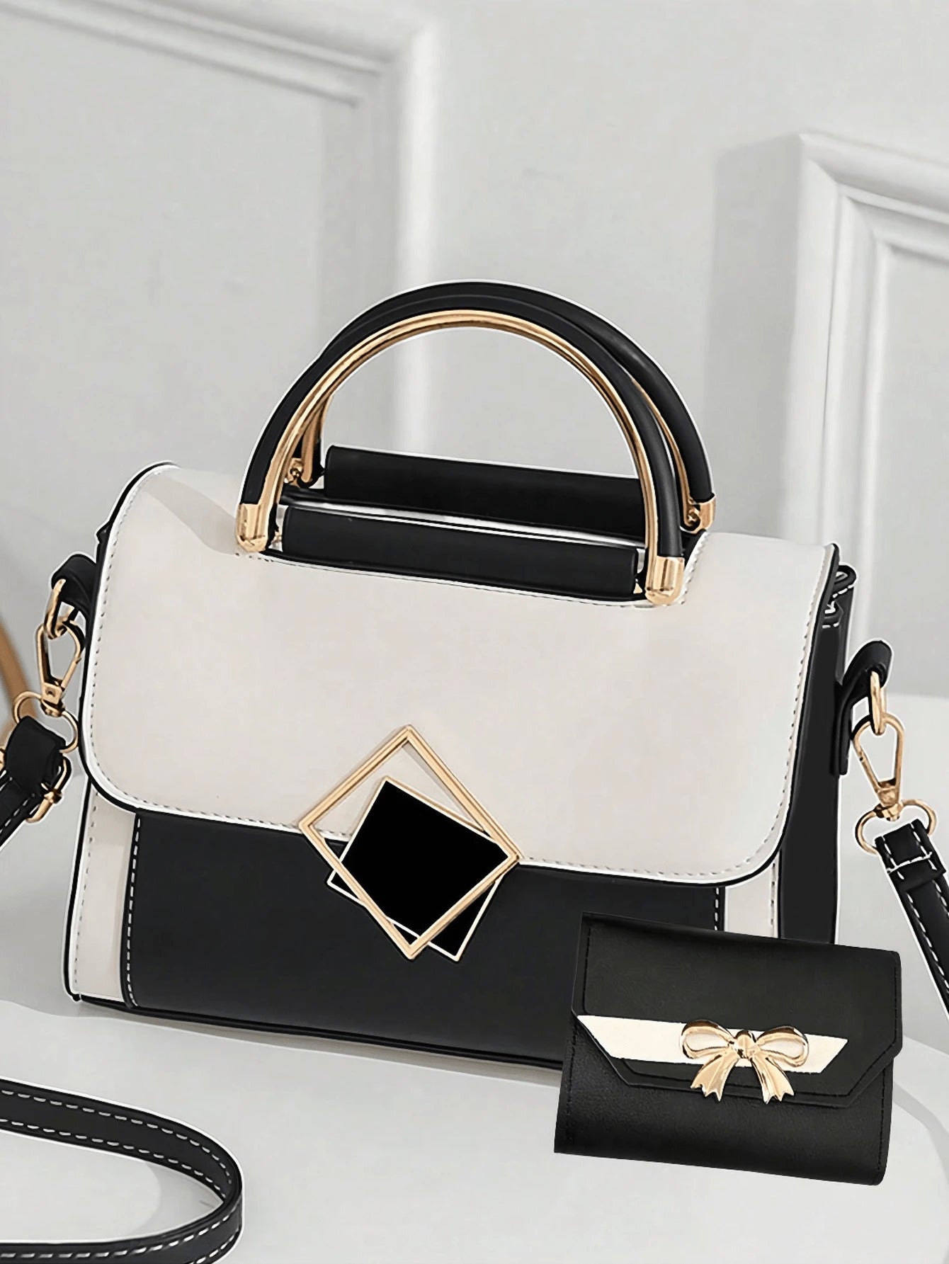 2 Pcs/1 Set 2025 Newest Women's Bags 1 Pc Satchel 1 Pc Wallet Can Be Purchased Separately Can Be Combined To Buy 2 Pcs